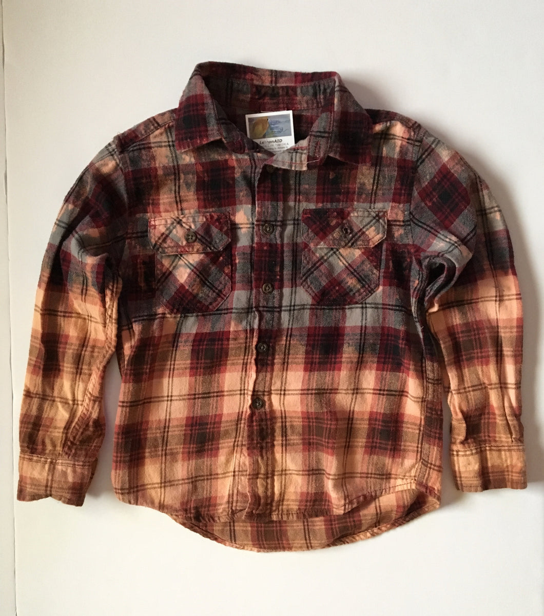 Distressed Flannel - Youth 8