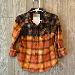 Distressed Flannel - 4T