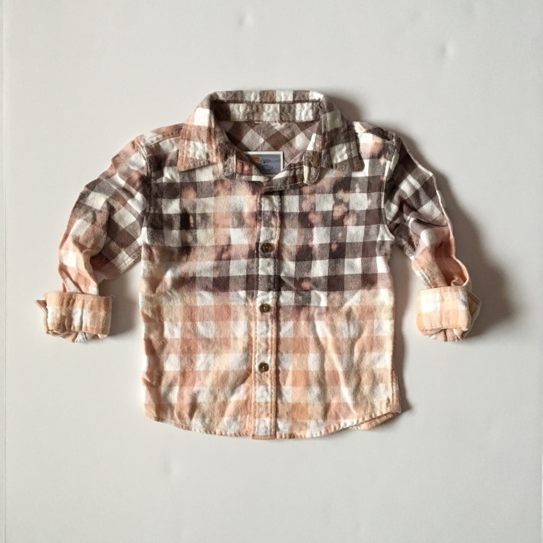 Distressed Flannel - 2T