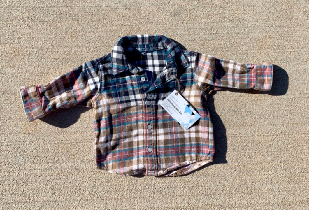 Distressed Flannel -9M