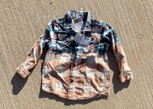 Distressed Spring Flannel - 5T