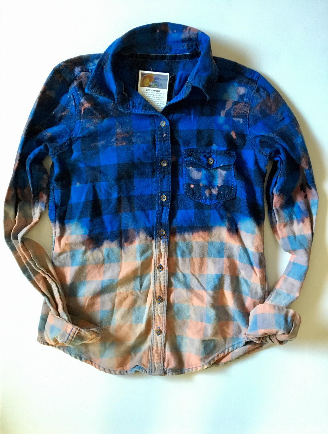 Distressed Flannel - Youth SLIM 16