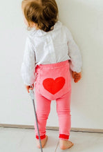 Load image into Gallery viewer, HEART Leggings - 12/24M
