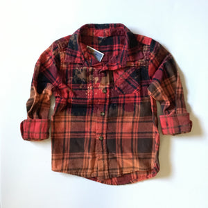 Distressed Flannel -4T