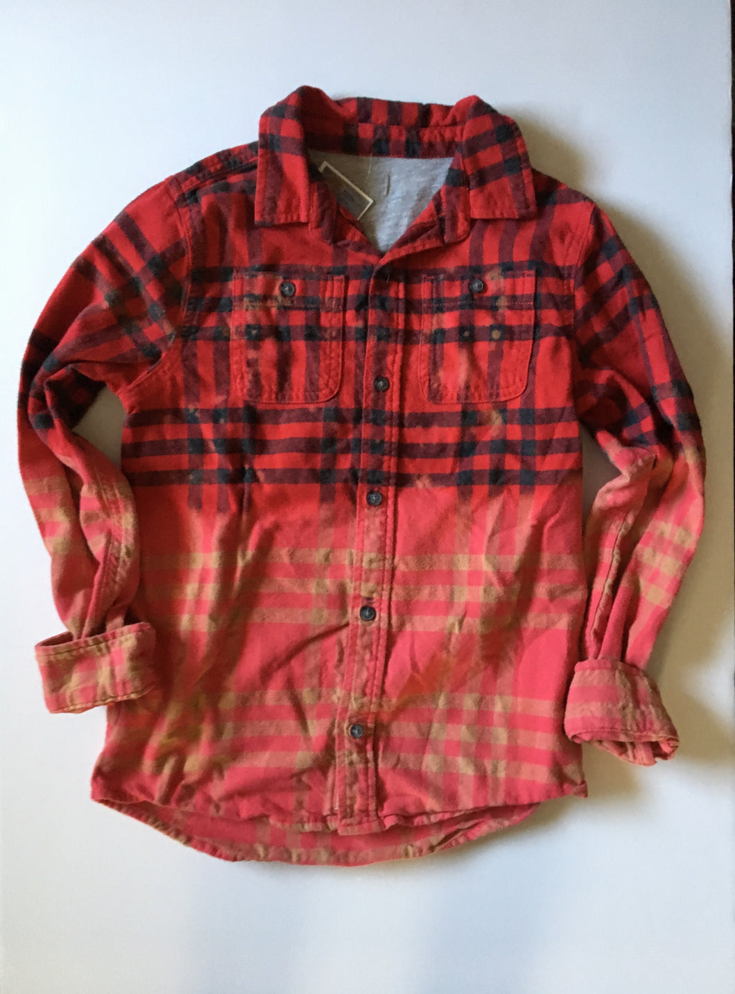 Distressed Flannel - Youth 14