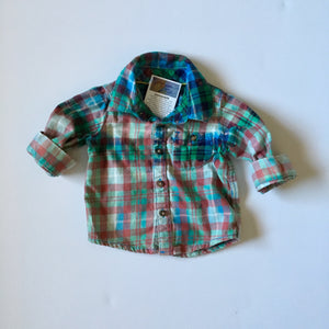 Distressed Flannel - 6M