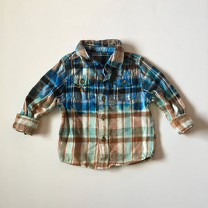 Distressed Flannel - 24M