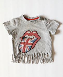 The Rolling Stones Fringe Crop - 12M