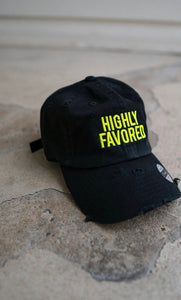 Highly Favored - Black & Neon