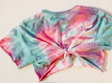 Load image into Gallery viewer, Tie Dye Crop - Youth Small